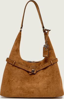 Torebka hobo elegancki Guess ze sklepu: Gomez Fashion Store w kategorii: Torebki hobo - zdjęcie 874714-BD9-10338_GU264W000030031