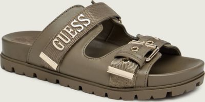 Guess - Klapki damskie letnie ze sklepu: Gomez Fashion Store w kategorii: Klapki damskie - zdjęcie 874714-BD9-10338_GU264W000056C22