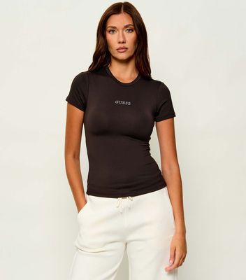 Bluzka damska casual GUESS ACTIVE ze sklepu: Gomez Fashion Store w kategorii: Bluzki damskie - zdjęcie 874714-BD9-10338_GV264W000013Z53