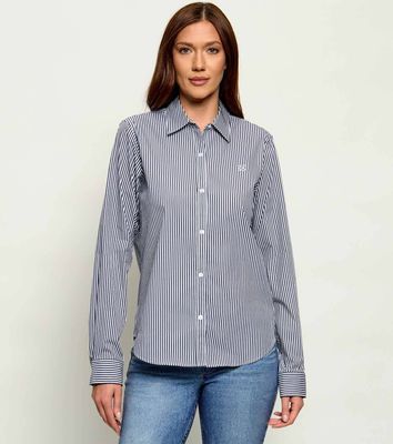 Koszula damska casual HUGO ze sklepu: Gomez Fashion Store w kategorii: Koszule damskie - zdjęcie 874714-BD9-10338_BU264W000032984