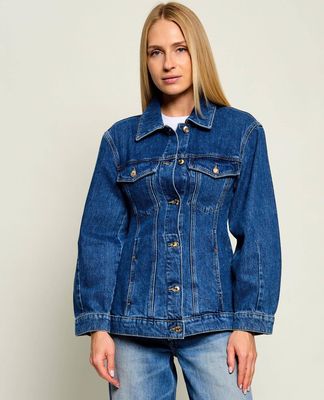 Kurtka damska na wiosnę HUGO ze sklepu: Gomez Fashion Store w kategorii: Kurtki damskie - zdjęcie 874714-BD9-10338_BU264W000041420