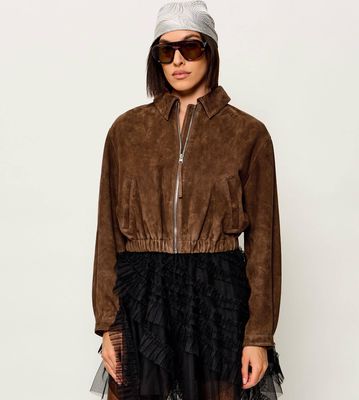 Kurtka damska casual jesienna HUGO ze sklepu: Gomez Fashion Store w kategorii: Kurtki damskie - zdjęcie 874714-BD9-10338_BU264W000044969