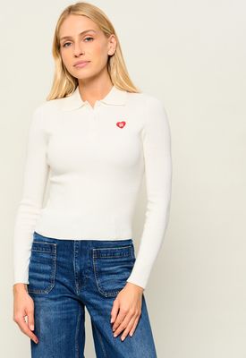 Sweter damski casualowy HUGO ze sklepu: Gomez Fashion Store w kategorii: Swetry damskie - zdjęcie 874714-BD9-10338_BU264W000058115