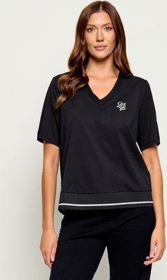 Bluzka damska wiosenna Liu Jo Sport ze sklepu: Gomez Fashion Store w kategorii: Bluzki damskie - zdjęcie 874714-BD9-10338_LS264W000011859