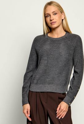 Sweter damski na zimę Liu Jo Sport ze sklepu: Gomez Fashion Store w kategorii: Swetry damskie - zdjęcie 874714-BD9-10338_LS264W000014860