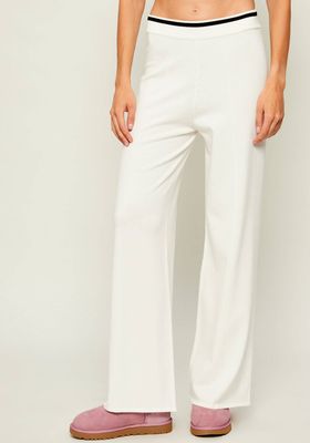 Spodnie damskie wiosenne Liu Jo Sport ze sklepu: Gomez Fashion Store w kategorii: Spodnie damskie - zdjęcie 874714-BD9-10338_LS264W000018863
