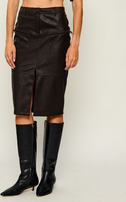 Liu Jo - Spódnica wiosenna rockowa ze sklepu: Gomez Fashion Store w kategorii: Spódnice - zdjęcie 874714-BD9-10338_LJ264W00001418Q