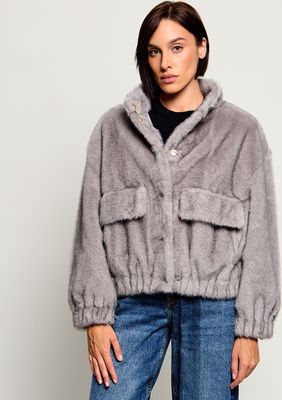 Liu Jo - Futro damskie jesienne ze sklepu: Gomez Fashion Store w kategorii: Futra damskie - zdjęcie 874714-BD9-10338_LJ264W00001521Q