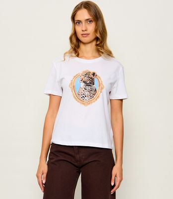 Liu Jo - Bluzka damska ze sklepu: Gomez Fashion Store w kategorii: Bluzki damskie - zdjęcie 874714-BD9-10338_LJ264W00002525Q