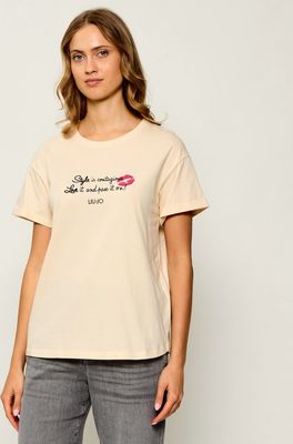 Bluzka damska w stylu młodzieżowym Liu Jo ze sklepu: Gomez Fashion Store w kategorii: Bluzki damskie - zdjęcie 874714-BD9-10338_LJ264W00002732Q