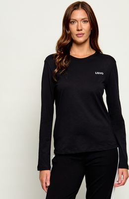 Bluzka damska jesienna Liu Jo ze sklepu: Gomez Fashion Store w kategorii: Bluzki damskie - zdjęcie 874714-BD9-10338_LJ264W00004430Q