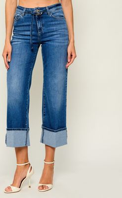 Jeansy damskie Liu Jo ze sklepu: Gomez Fashion Store w kategorii: Jeansy damskie - zdjęcie 874714-BD9-10338_LJ264W000050ZC6