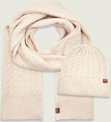 Czapka zimowa damska Liu Jo ze sklepu: Gomez Fashion Store w kategorii: Czapki zimowe damskie - zdjęcie 874714-BD9-10338_LC265W00009568Q