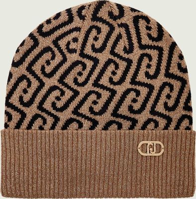 Liu Jo - Czapka zimowa damska ze sklepu: Gomez Fashion Store w kategorii: Czapki zimowe damskie - zdjęcie 874714-BD9-10338_LC265W00010471Q