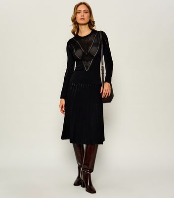 Liu Jo - Sukienka jesienna ze sklepu: Gomez Fashion Store w kategorii: Sukienki - zdjęcie 874714-BD9-10338_LJ264W000090222