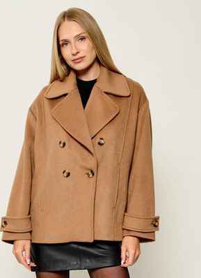 Płaszcz damski jesienny Liu Jo ze sklepu: Gomez Fashion Store w kategorii: Płaszcze damskie - zdjęcie 874714-BD9-10338_LJ264W00009195Q
