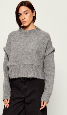Sweter damski Liu Jo ze sklepu: Gomez Fashion Store w kategorii: Swetry damskie - zdjęcie 874714-BD9-10338_LC265W000163050