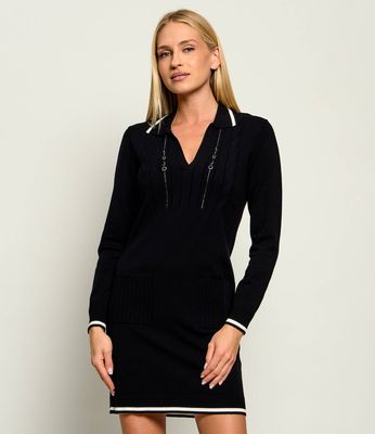 Sukienka dopasowana Liu Jo Sport ze sklepu: Gomez Fashion Store w kategorii: Sukienki - zdjęcie 874714-BD9-10338_LS264W000048862
