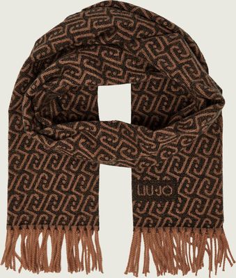 Szalik/chusta Liu Jo ze sklepu: Gomez Fashion Store w kategorii: Szaliki i chusty damskie - zdjęcie 874714-BD9-10338_LC265W000171222