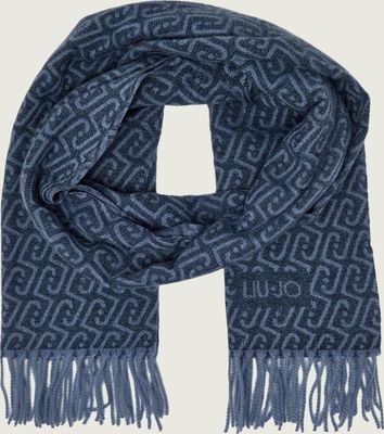 Szalik/chusta Liu Jo ze sklepu: Gomez Fashion Store w kategorii: Szaliki i chusty damskie - zdjęcie 874714-BD9-10338_LC265W000171763