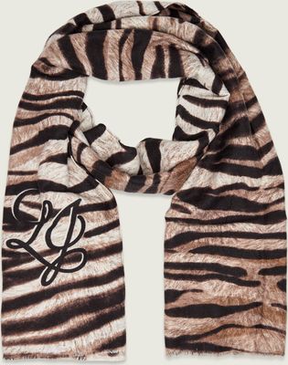 Szalik/chusta Liu Jo ze sklepu: Gomez Fashion Store w kategorii: Szaliki i chusty damskie - zdjęcie 874714-BD9-10338_LC265W000178O20