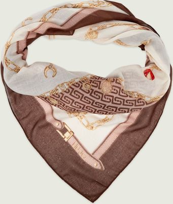 Szalik/chusta Liu Jo ze sklepu: Gomez Fashion Store w kategorii: Szaliki i chusty damskie - zdjęcie 874714-BD9-10338_LC265W000179K04