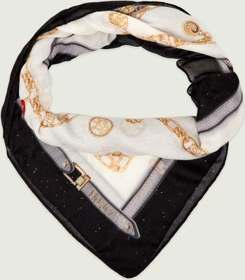 Szalik/chusta Liu Jo ze sklepu: Gomez Fashion Store w kategorii: Szaliki i chusty damskie - zdjęcie 874714-BD9-10338_LC265W000179222