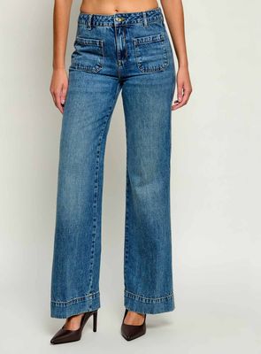 Jeansy damskie na wiosnę w miejskim stylu Liu Jo ze sklepu: Gomez Fashion Store w kategorii: Jeansy damskie - zdjęcie 874714-BD9-10338_LJ264W00008463Q