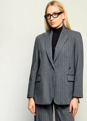 Marynarka elegancki Liu Jo ze sklepu: Gomez Fashion Store w kategorii: Marynarki damskie - zdjęcie 874714-BD9-10338_LC265W00022450V