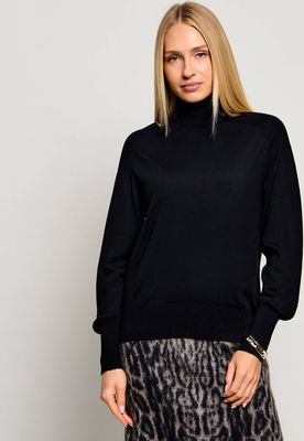 Sweter damski casual Liu Jo ze sklepu: Gomez Fashion Store w kategorii: Swetry damskie - zdjęcie 874714-BD9-10338_LC265W000225222