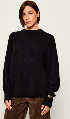 Sweter damski Liu Jo ze sklepu: Gomez Fashion Store w kategorii: Swetry damskie - zdjęcie 874714-BD9-10338_LC265W000232222