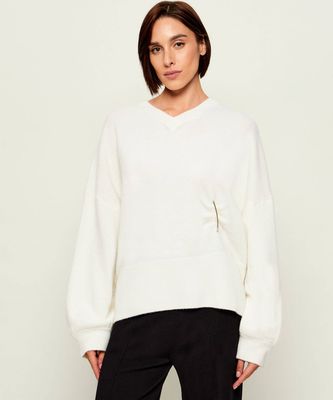 Liu Jo - Sweter damski zimowy casual ze sklepu: Gomez Fashion Store w kategorii: Swetry damskie - zdjęcie 874714-BD9-10338_LC265W000236701