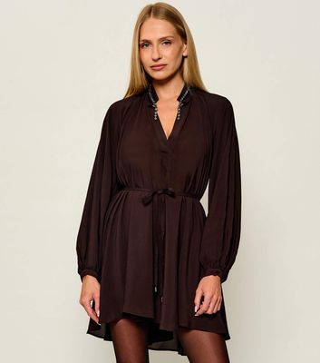 Sukienka na jesień Liu Jo ze sklepu: Gomez Fashion Store w kategorii: Sukienki - zdjęcie 874714-BD9-10338_LC265W00023778Q
