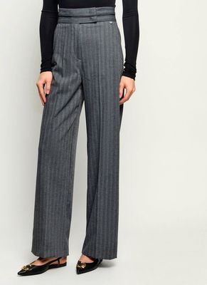 Spodnie damskie retro Liu Jo ze sklepu: Gomez Fashion Store w kategorii: Spodnie damskie - zdjęcie 874714-BD9-10338_LC265W00023950V
