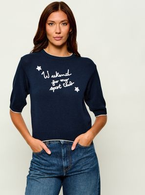 Sweter damski Weekend MaxMara ze sklepu: Gomez Fashion Store w kategorii: Swetry damskie - zdjęcie 874714-BD9-10338_MW264W000032019
