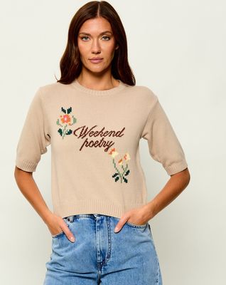 Sweter damski Weekend MaxMara ze sklepu: Gomez Fashion Store w kategorii: Swetry damskie - zdjęcie 874714-BD9-10338_MW264W000032083