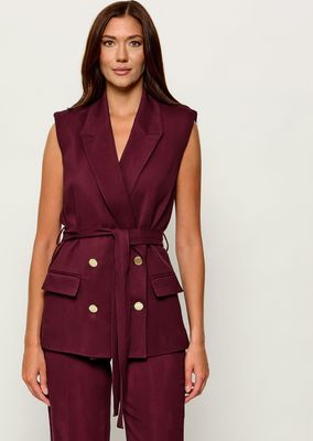 Kamizelka damska na jesień Marciano Guess ze sklepu: Gomez Fashion Store w kategorii: Kamizelki damskie - zdjęcie 874714-BD9-10338_MG264W000014T79