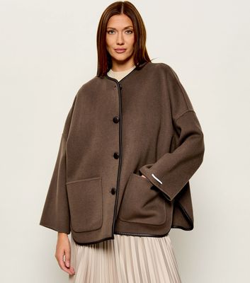 Płaszcz damski jesienny Marella SPORT ze sklepu: Gomez Fashion Store w kategorii: Płaszcze damskie - zdjęcie 874714-BD9-10338_MR264W000002002