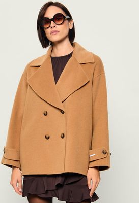 Marella - Płaszcz damski jesienny ze sklepu: Gomez Fashion Store w kategorii: Płaszcze damskie - zdjęcie 874714-BD9-10338_MA264W000007002