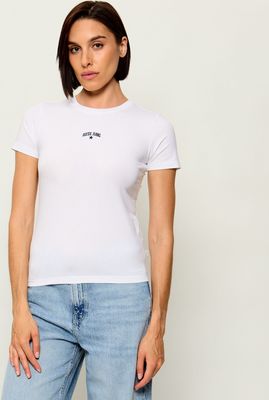 Bluzka damska wiosenna Guess Jeans ze sklepu: Gomez Fashion Store w kategorii: Bluzki damskie - zdjęcie 874714-BD9-10338_GE264W000012F11