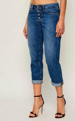 Jeansy damskie casual DONDUP - made in Italy ze sklepu: Gomez Fashion Store w kategorii: Jeansy damskie - zdjęcie 874714-BD9-10338_DN265W000006800