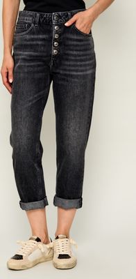 Jeansy damskie casualowe wiosenne DONDUP - made in Italy ze sklepu: Gomez Fashion Store w kategorii: Jeansy damskie - zdjęcie 874714-BD9-10338_DN265W000007999