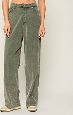 Spodnie damskie retro DONDUP - made in Italy ze sklepu: Gomez Fashion Store w kategorii: Spodnie damskie - zdjęcie 874714-BD9-10338_DN265W000018608