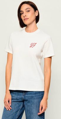 Bluzka damska DONDUP - made in Italy ze sklepu: Gomez Fashion Store w kategorii: Bluzki damskie - zdjęcie 874714-BD9-10338_DN265W000019000