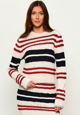 Gaëlle Paris - Sweter damski na zimę ze sklepu: Gomez Fashion Store w kategorii: Swetry damskie - zdjęcie 874714-BD9-10338_GL265W000014077