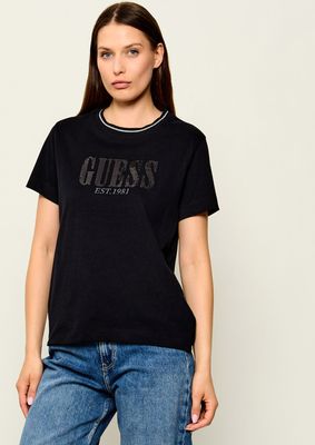Guess - Bluzka damska ze sklepu: Gomez Fashion Store w kategorii: Bluzki damskie - zdjęcie 874714-BD9-10338_GJ264W000020058