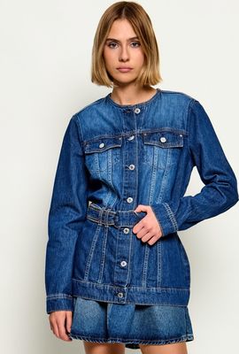 Kurtka damska casual na wiosnę Guess ze sklepu: Gomez Fashion Store w kategorii: Kurtki damskie - zdjęcie 874714-BD9-10338_GJ264W00003311E