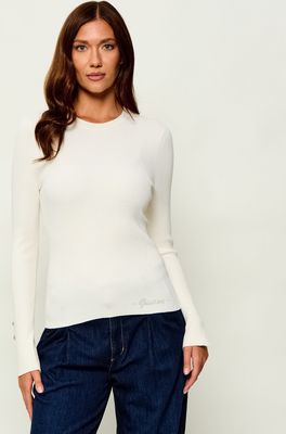 Guess - Sweter damski ze sklepu: Gomez Fashion Store w kategorii: Swetry damskie - zdjęcie 874714-BD9-10338_GJ264W000044H47