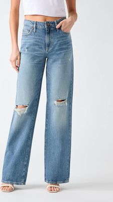 Jeansy damskie na wiosnę Guess ze sklepu: Gomez Fashion Store w kategorii: Jeansy damskie - zdjęcie 874714-BD9-10338_GJ264W00005330E