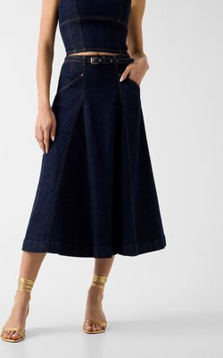Spódnica na wiosnę Guess ze sklepu: Gomez Fashion Store w kategorii: Spódnice - zdjęcie 874714-BD9-10338_GJ264W00005532E